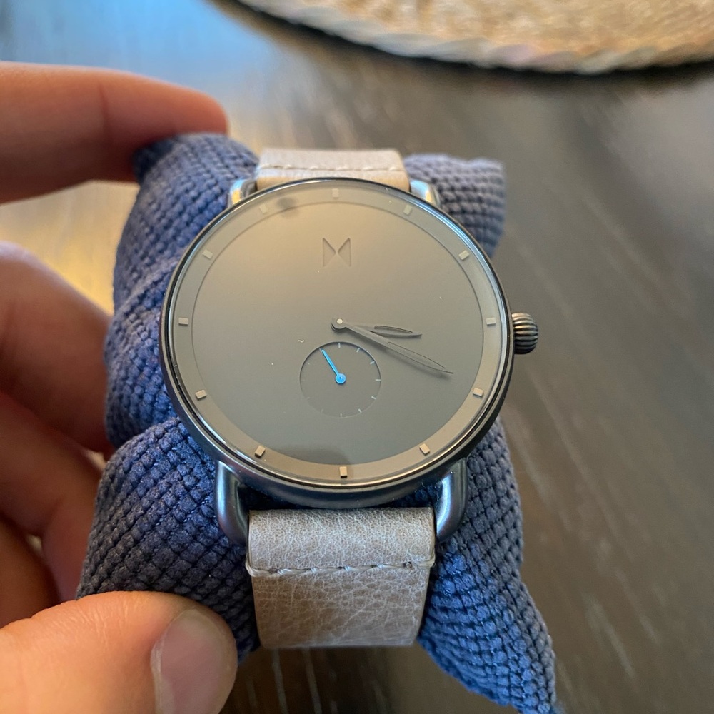 *GREAT Condition* Gun Metal Gray MVMT 41mm Watch